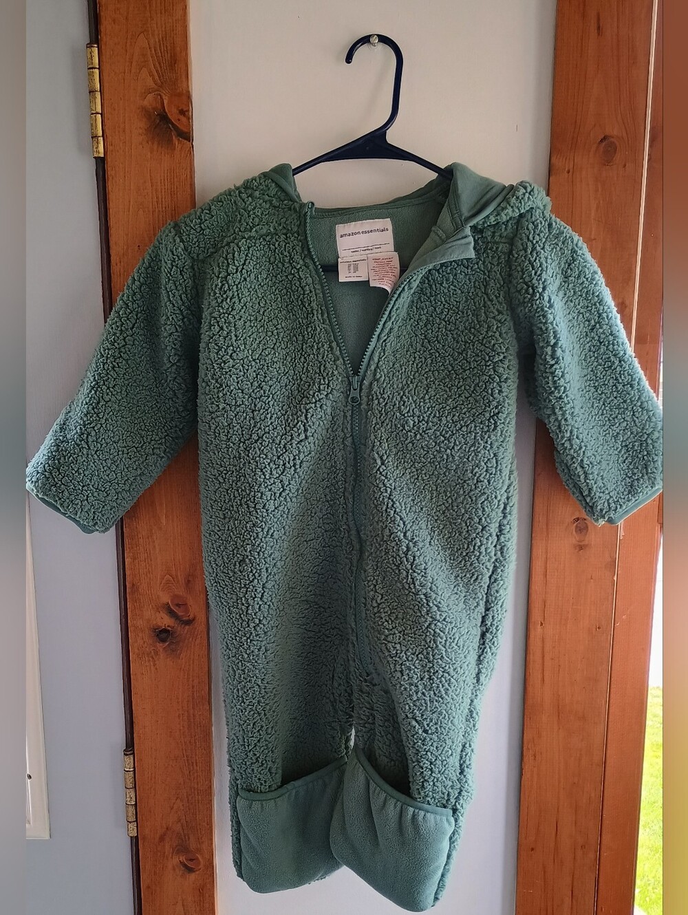 Amazon Essentials 24 Month Baby Sherpa Fleece Winter Bunting One Piece